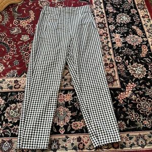 Zara cropped high waisted pants
